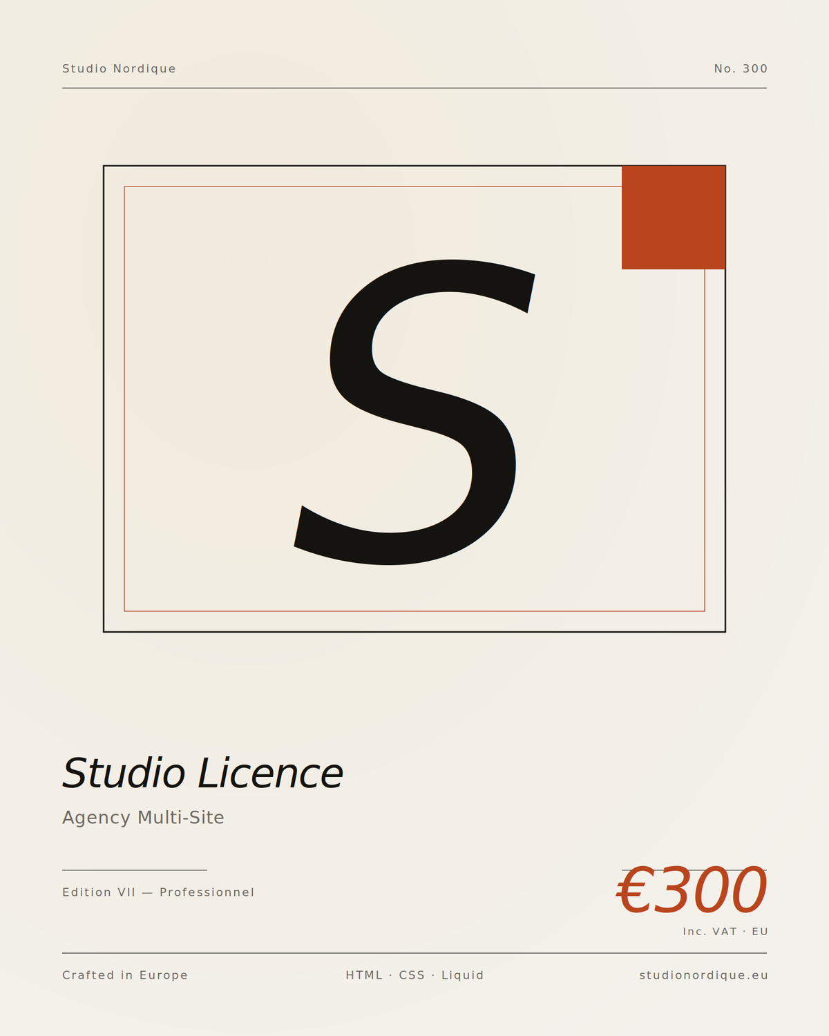 Studio Licence — Agency Multi-Site Bundle
