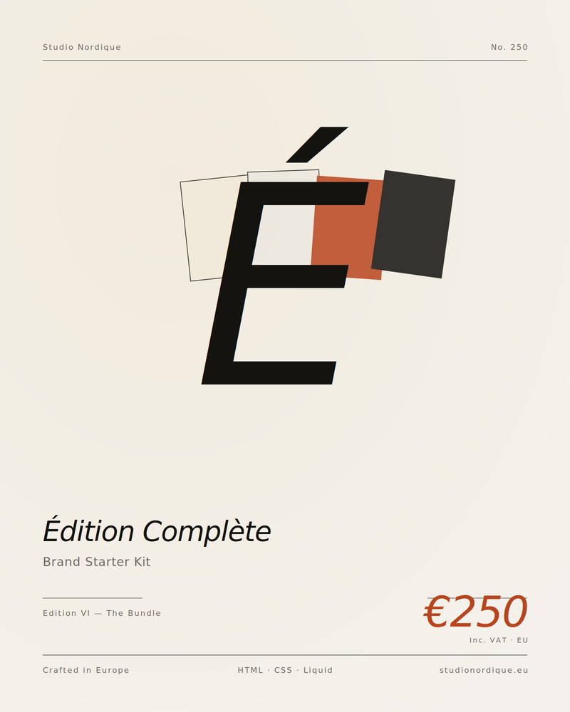 Édition Complète — Brand Starter Kit